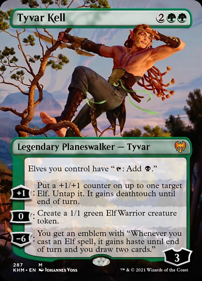 Tyvar Kell (Borderless) [Kaldheim] | Jomio and Rueliete's Cards and Comics