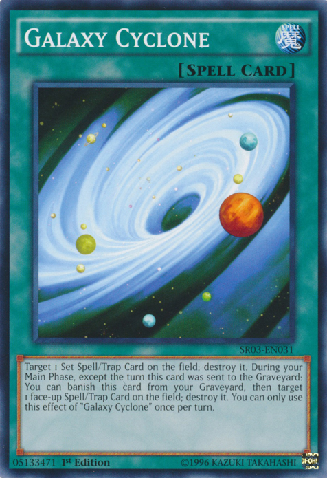Galaxy Cyclone [SR03-EN031] Common | Jomio and Rueliete's Cards and Comics