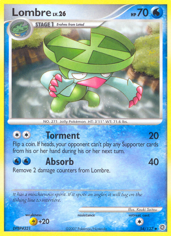 Lombre (54/132) [Diamond & Pearl: Secret Wonders] | Jomio and Rueliete's Cards and Comics