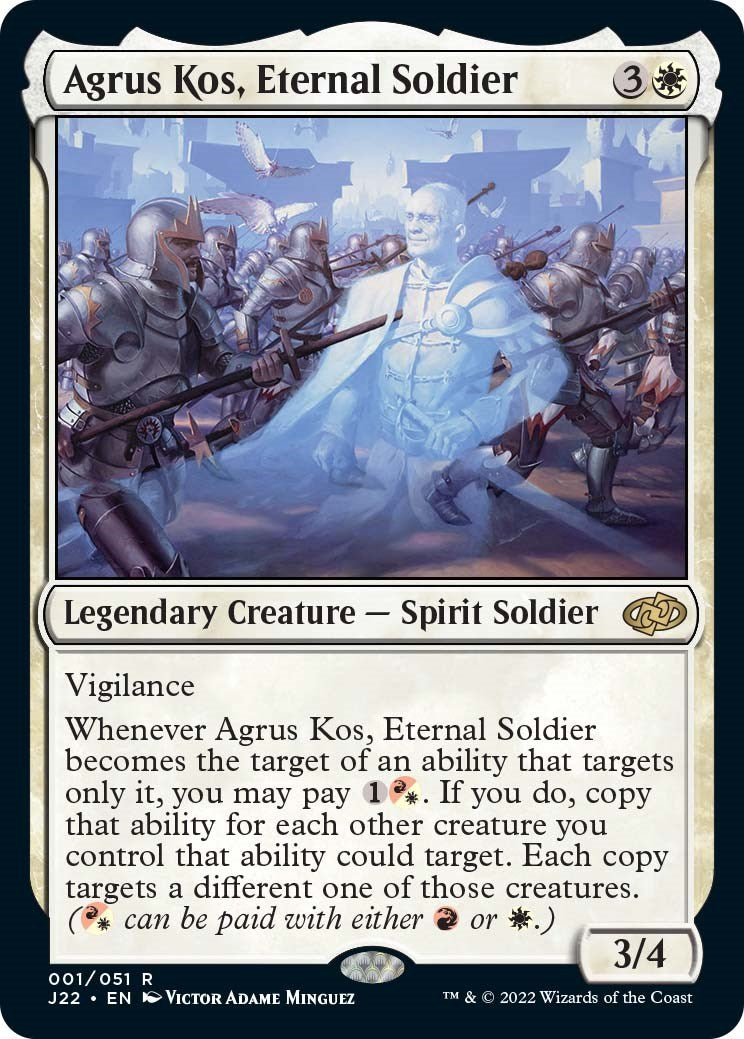 Agrus Kos, Eternal Soldier [Jumpstart 2022] | Jomio and Rueliete's Cards and Comics