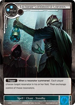 Exchange Condition of Chronos (1-144) [The Dawn of Valhalla] | Jomio and Rueliete's Cards and Comics