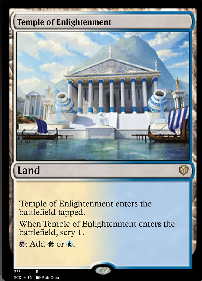 Temple of Enlightenment [Starter Commander Decks] | Jomio and Rueliete's Cards and Comics