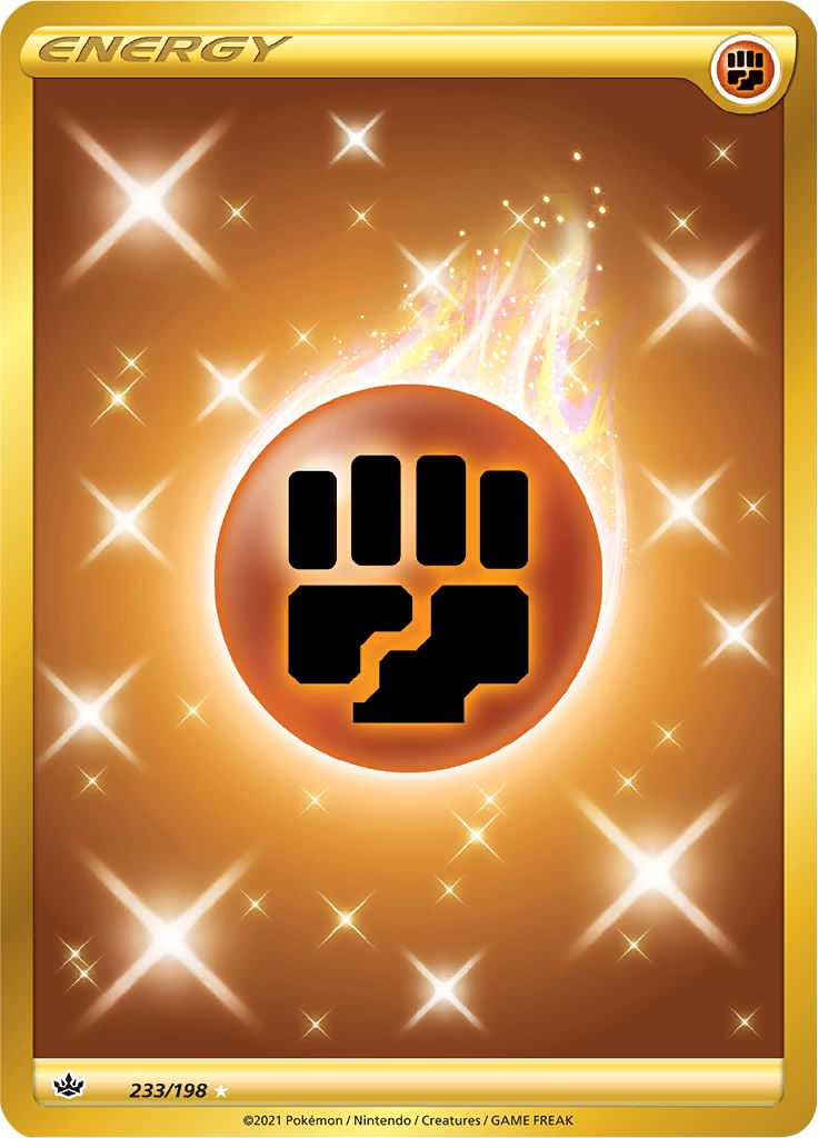 Fighting Energy (233/198) [Sword & Shield: Chilling Reign] | Jomio and Rueliete's Cards and Comics