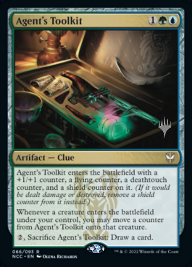 Agent's Toolkit (Promo Pack) [Streets of New Capenna Commander Promos] | Jomio and Rueliete's Cards and Comics