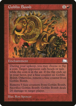 Goblin Bomb [Weatherlight] | Jomio and Rueliete's Cards and Comics