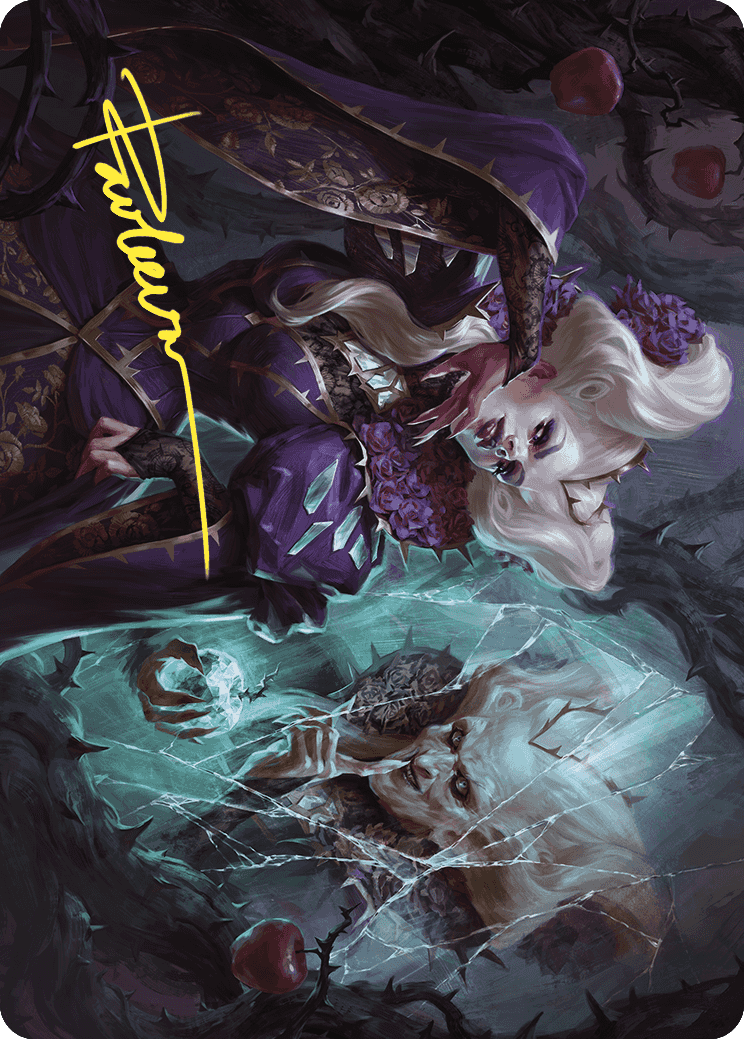 Conceited Witch Art Card (Gold-Stamped Signature) [Wilds of Eldraine Art Series] | Jomio and Rueliete's Cards and Comics