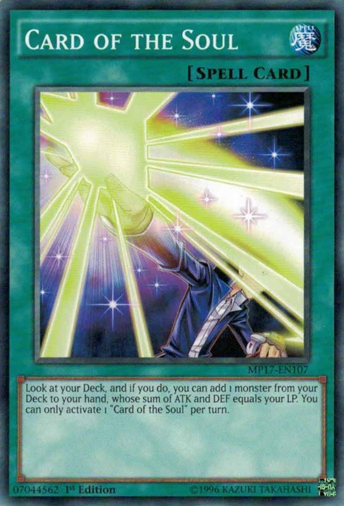 Card of the Soul [MP17-EN107] Common | Jomio and Rueliete's Cards and Comics