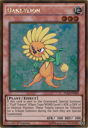 Dandylion [PGL2-EN030] Gold Rare | Jomio and Rueliete's Cards and Comics
