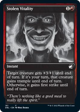 Stolen Vitality [Innistrad: Double Feature] | Jomio and Rueliete's Cards and Comics
