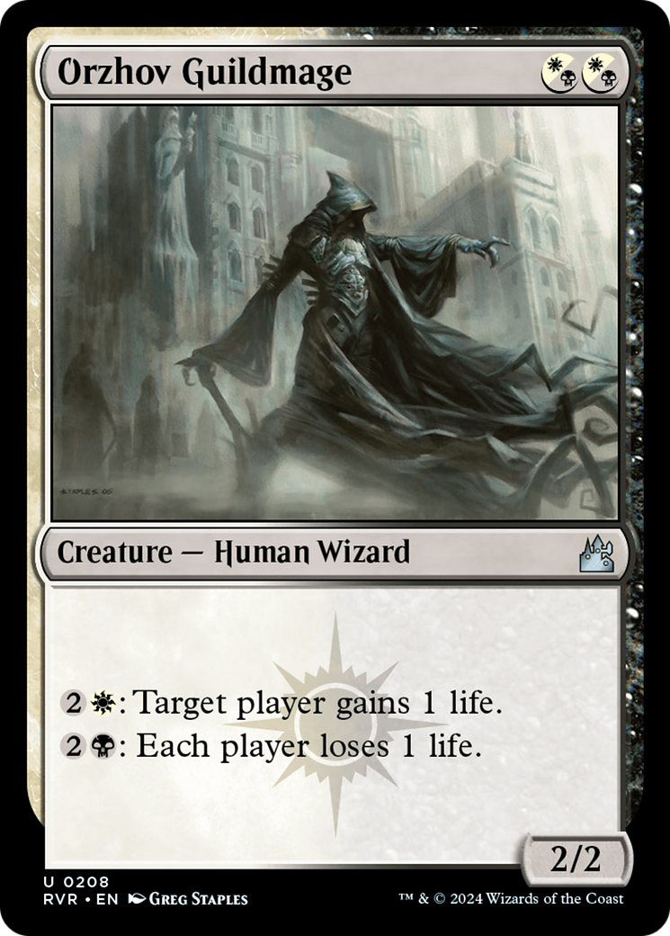 Orzhov Guildmage [Ravnica Remastered] | Jomio and Rueliete's Cards and Comics