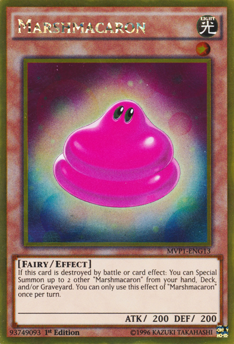 Marshmacaron [MVP1-ENG13] Gold Rare | Jomio and Rueliete's Cards and Comics