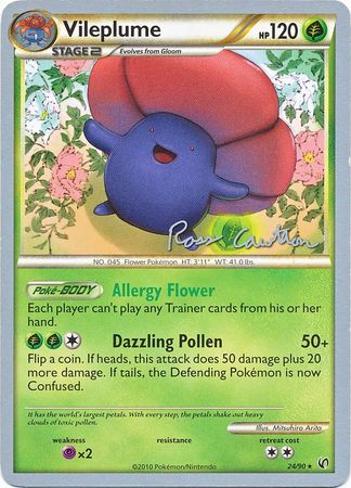 Vileplume (24/90) (The Truth - Ross Cawthon) [World Championships 2011] | Jomio and Rueliete's Cards and Comics