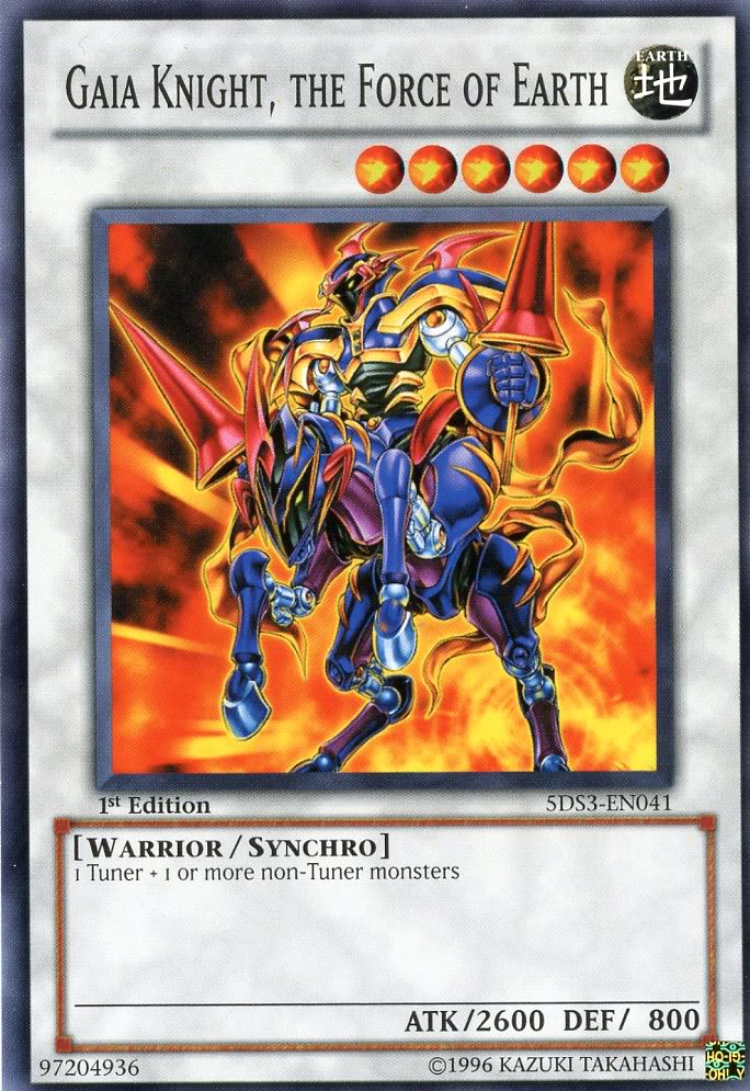 Gaia Knight, the Force of Earth [5DS3-EN041] Common | Jomio and Rueliete's Cards and Comics