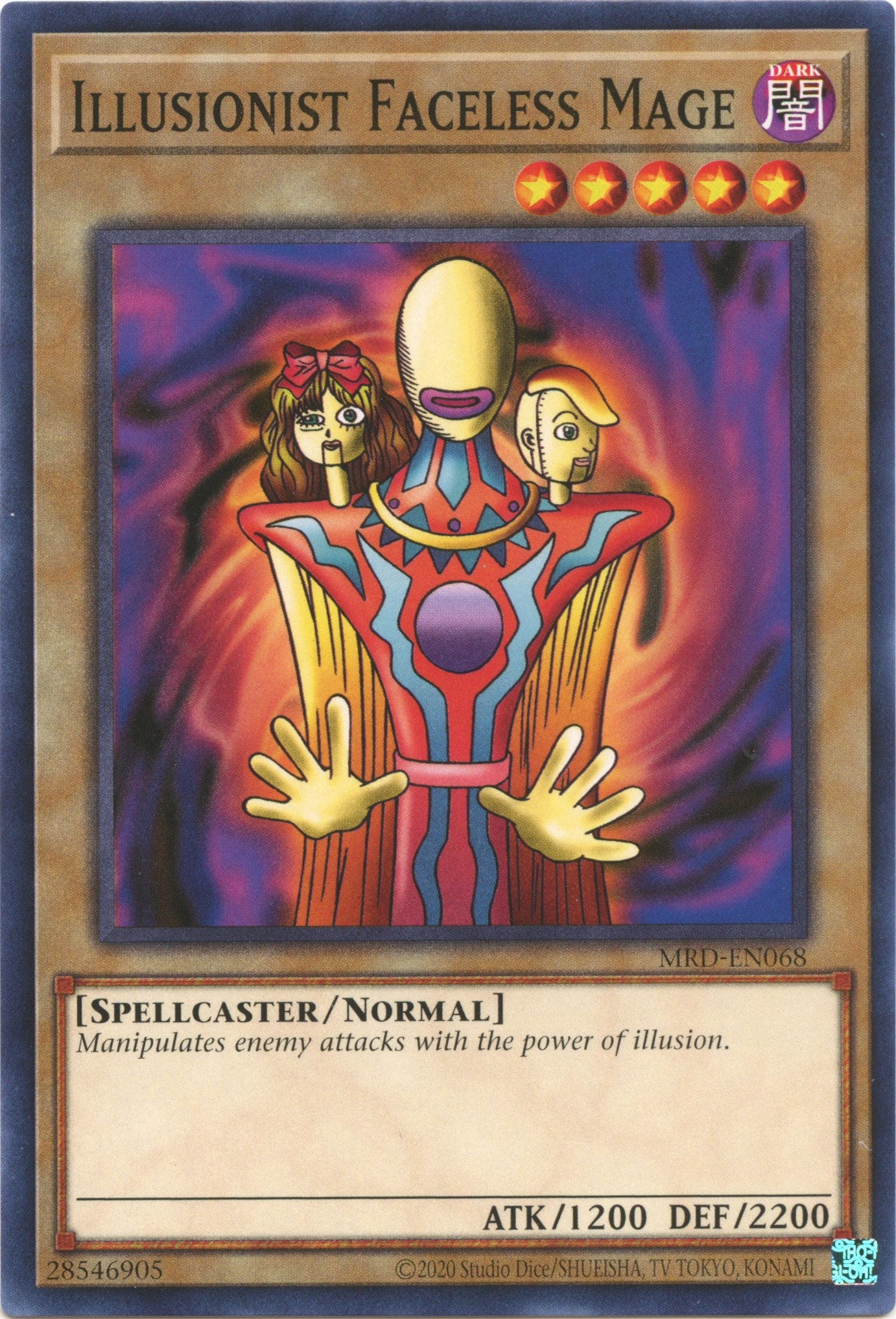 Illusionist Faceless Mage (25th Anniversary) [MRD-EN068] Common | Jomio and Rueliete's Cards and Comics