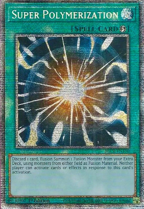 Super Polymerization [BLCR-EN100] Starlight Rare | Jomio and Rueliete's Cards and Comics