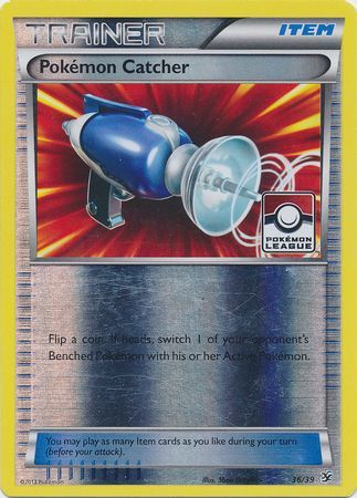 Pokemon Catcher (36/39) (League Promo) [XY: Kalos Starter Set] | Jomio and Rueliete's Cards and Comics