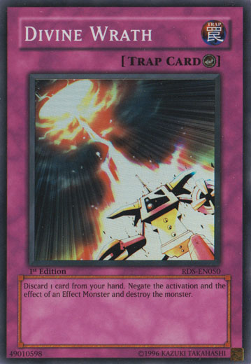 Divine Wrath [RDS-EN050] Super Rare | Jomio and Rueliete's Cards and Comics