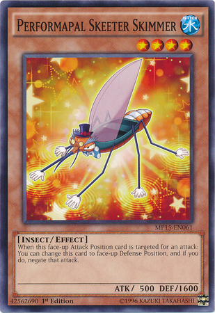 Performapal Skeeter Skimmer [MP15-EN061] Common | Jomio and Rueliete's Cards and Comics
