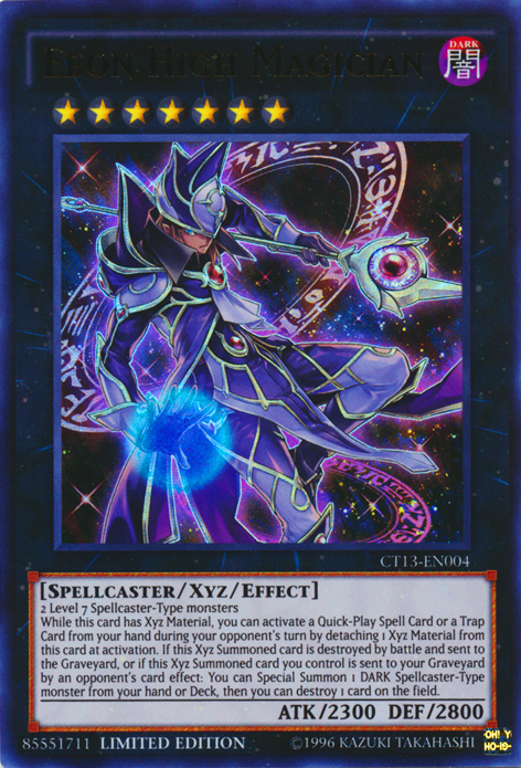 Ebon High Magician [CT13-EN004] Ultra Rare | Jomio and Rueliete's Cards and Comics