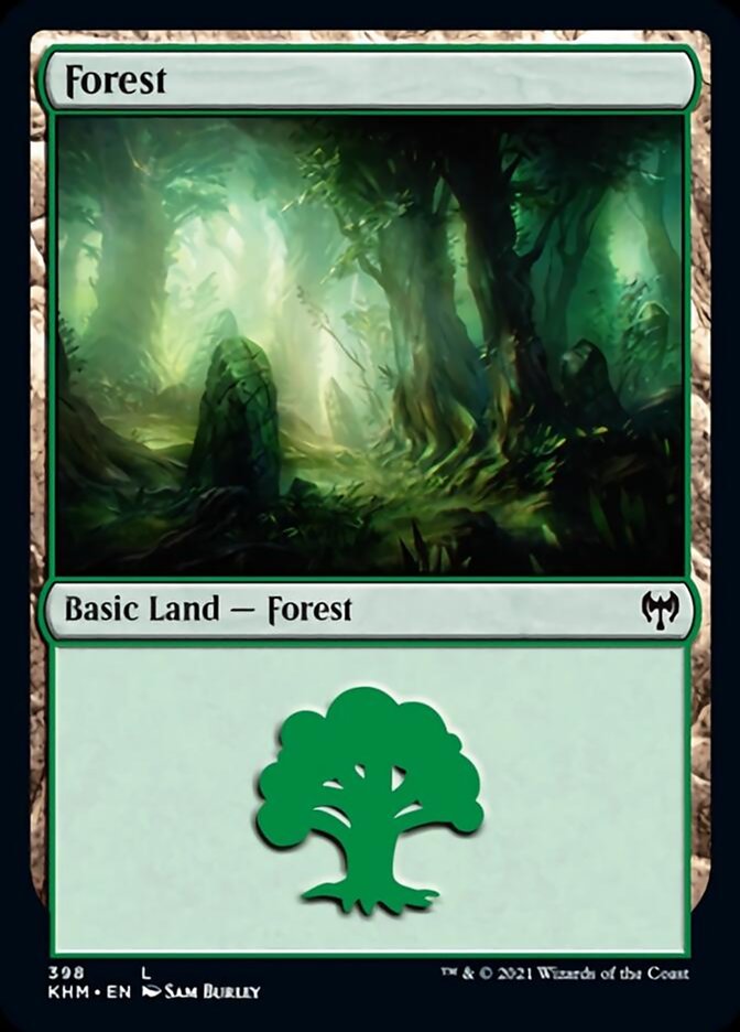 Forest (398) [Kaldheim] | Jomio and Rueliete's Cards and Comics