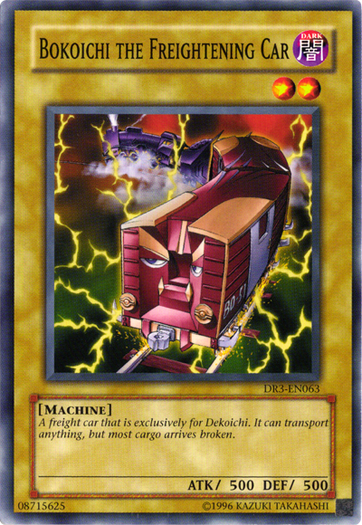 Bokoichi the Freightening Car [DR3-EN063] Common | Jomio and Rueliete's Cards and Comics