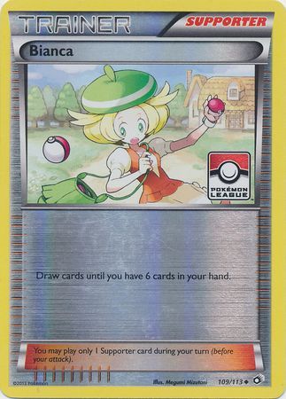 Bianca (109/113) (League Promo) [Black & White: Legendary Treasures] | Jomio and Rueliete's Cards and Comics