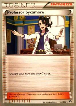 Professor Sycamore (107/122) (Ninja Blitz - Cody Walinski) [World Championships 2016] | Jomio and Rueliete's Cards and Comics