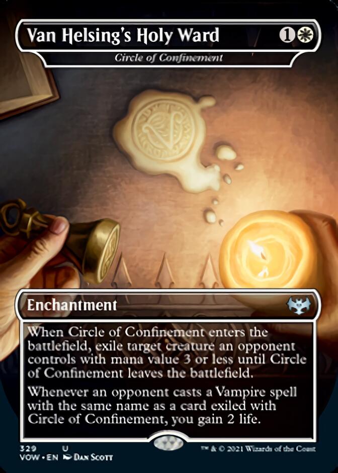 Circle of Confinement - Van Helsing's Holy Ward [Innistrad: Crimson Vow] | Jomio and Rueliete's Cards and Comics