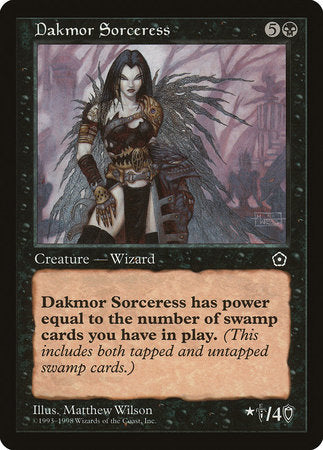 Dakmor Sorceress [Portal Second Age] | Jomio and Rueliete's Cards and Comics