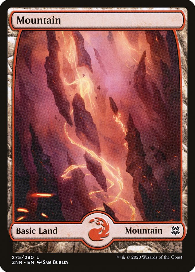 Mountain (275) [Zendikar Rising] | Jomio and Rueliete's Cards and Comics