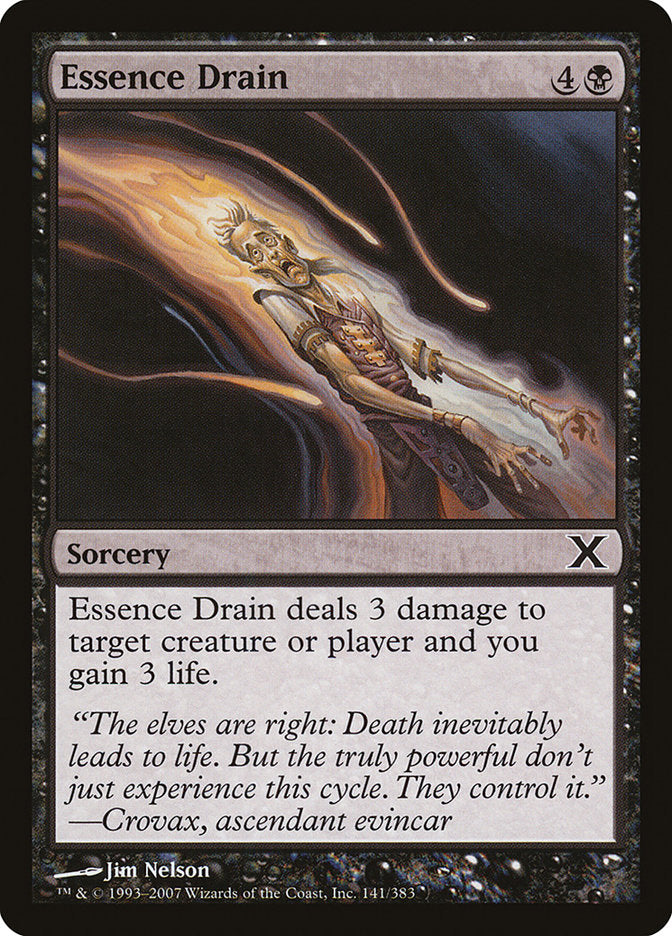Essence Drain [Tenth Edition] | Jomio and Rueliete's Cards and Comics