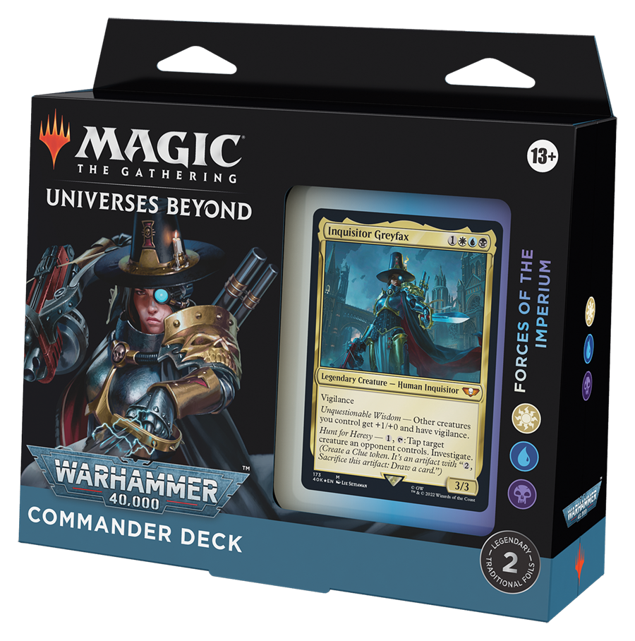 Warhammer 40,000 - Commander Deck (Forces of the Imperium) | Jomio and Rueliete's Cards and Comics