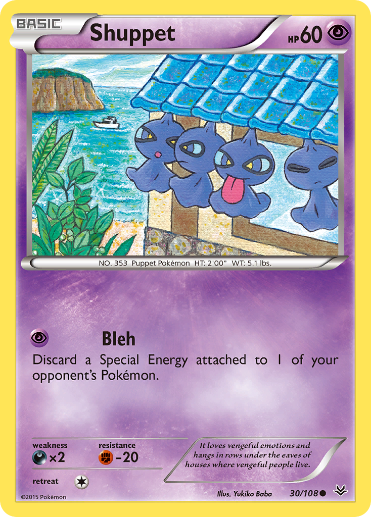 Shuppet (30/108) [XY: Roaring Skies] | Jomio and Rueliete's Cards and Comics
