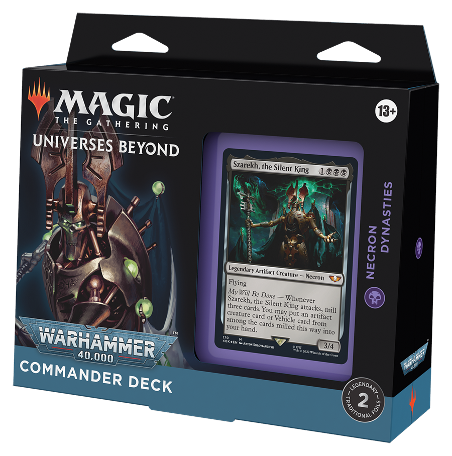 Warhammer 40,000 - Commander Deck (Necron Dynasties) | Jomio and Rueliete's Cards and Comics