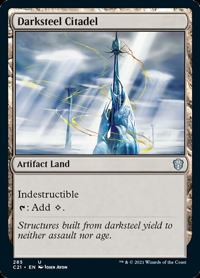 Darksteel Citadel [Commander 2021] | Jomio and Rueliete's Cards and Comics