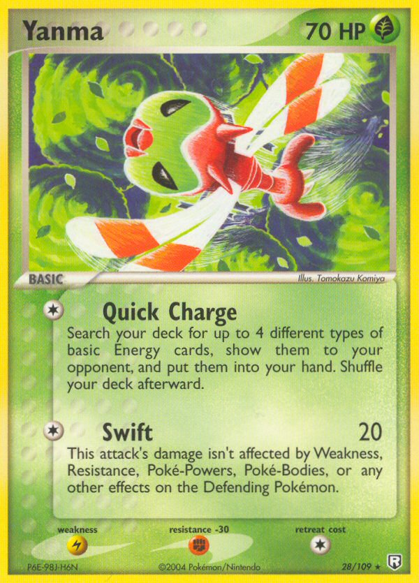 Yanma (28/109) [EX: Team Rocket Returns] | Jomio and Rueliete's Cards and Comics