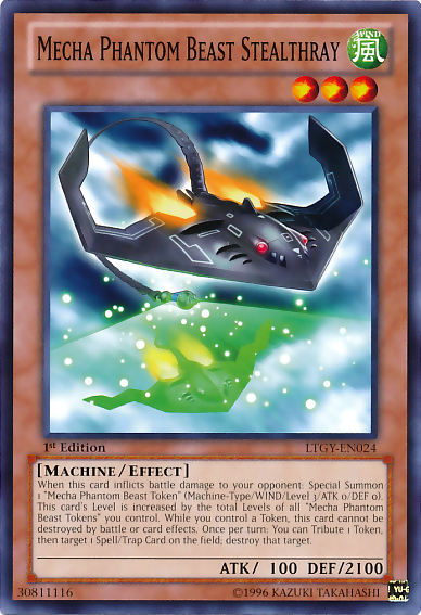 Mecha Phantom Beast Stealthray [LTGY-EN024] Common | Jomio and Rueliete's Cards and Comics