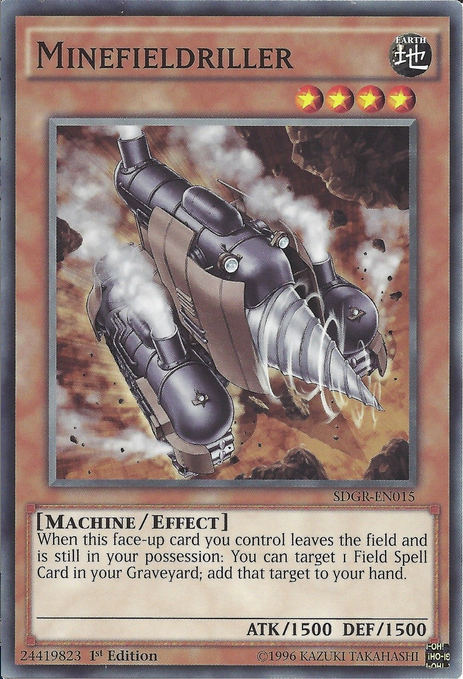 Minefieldriller [SDGR-EN015] Common | Jomio and Rueliete's Cards and Comics