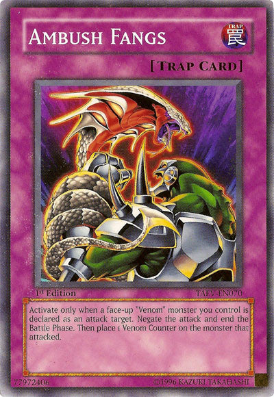 Ambush Fangs [TAEV-EN070] Common | Jomio and Rueliete's Cards and Comics