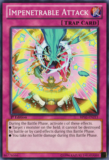 Impenetrable Attack [BP02-EN211] Mosaic Rare | Jomio and Rueliete's Cards and Comics