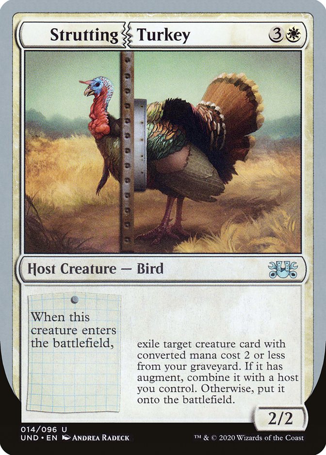 Strutting Turkey [Unsanctioned] | Jomio and Rueliete's Cards and Comics