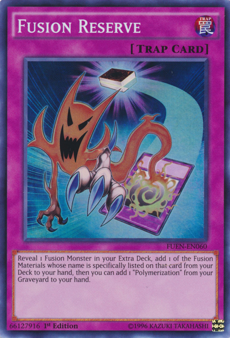Fusion Reserve [FUEN-EN060] Super Rare | Jomio and Rueliete's Cards and Comics