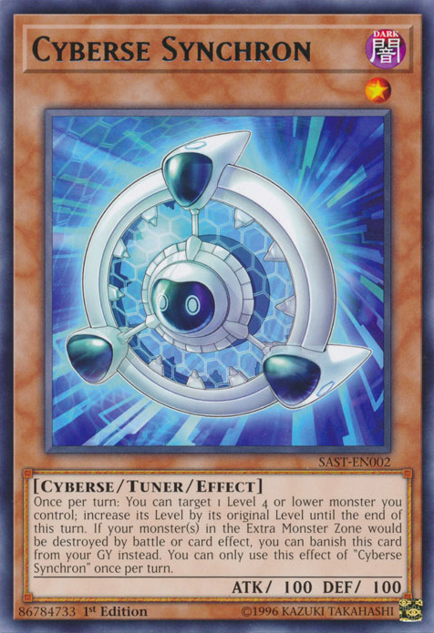 Cyberse Synchron [SAST-EN002] Rare | Jomio and Rueliete's Cards and Comics