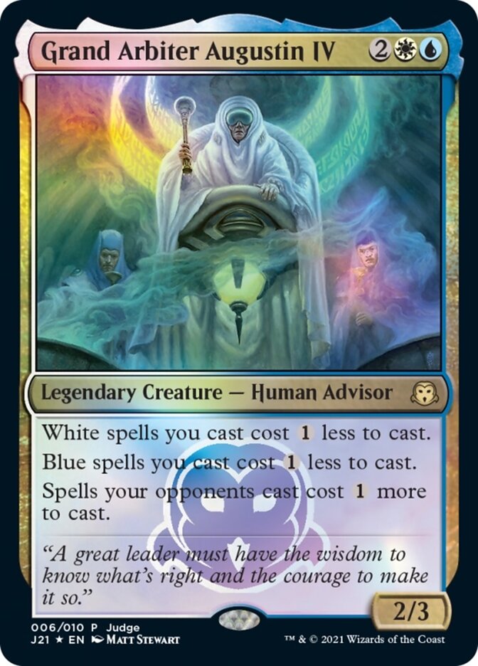 Grand Arbiter Augustin IV [Judge Gift Cards 2021] | Jomio and Rueliete's Cards and Comics