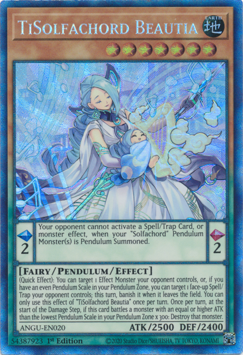 TiSolfachord Beautia (Collector's Rare) [ANGU-EN020] Collector's Rare | Jomio and Rueliete's Cards and Comics