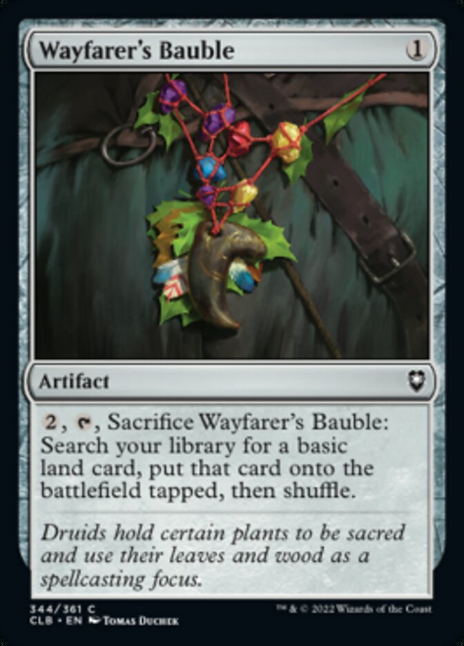 Wayfarer's Bauble [Commander Legends: Battle for Baldur's Gate] | Jomio and Rueliete's Cards and Comics