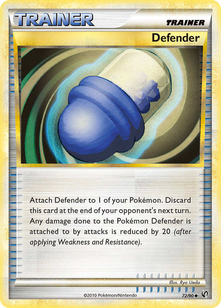 Defender (72/90) [HeartGold & SoulSilver: Undaunted] | Jomio and Rueliete's Cards and Comics