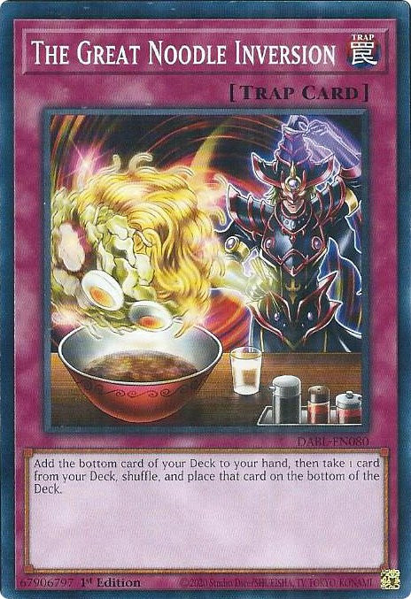 The Great Noodle Inversion [DABL-EN080] Common | Jomio and Rueliete's Cards and Comics
