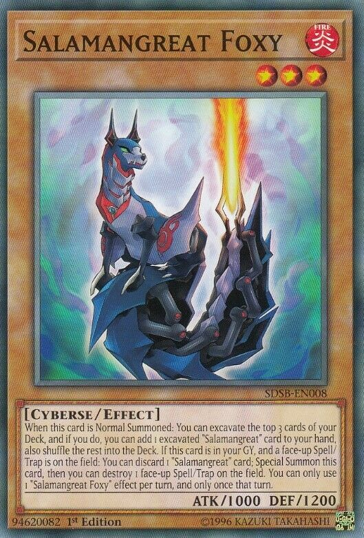 Salamangreat Foxy [SDSB-EN008] Common | Jomio and Rueliete's Cards and Comics