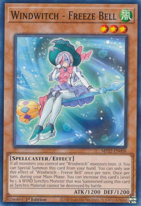 Windwitch - Freeze Bell [MP22-EN008] Common | Jomio and Rueliete's Cards and Comics